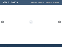 Tablet Screenshot of granadacorp.com